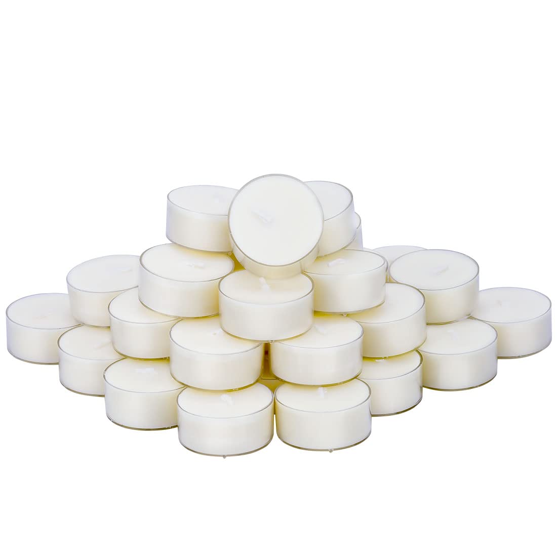 DEYBBY Natural Scented Soy Wax Tealight Candles Bulk, Romantic Rose Aromatherapy Luxury Tea Candle Set of 12-4 Hour Burn Time|Great for Valentine's Day, Birthday