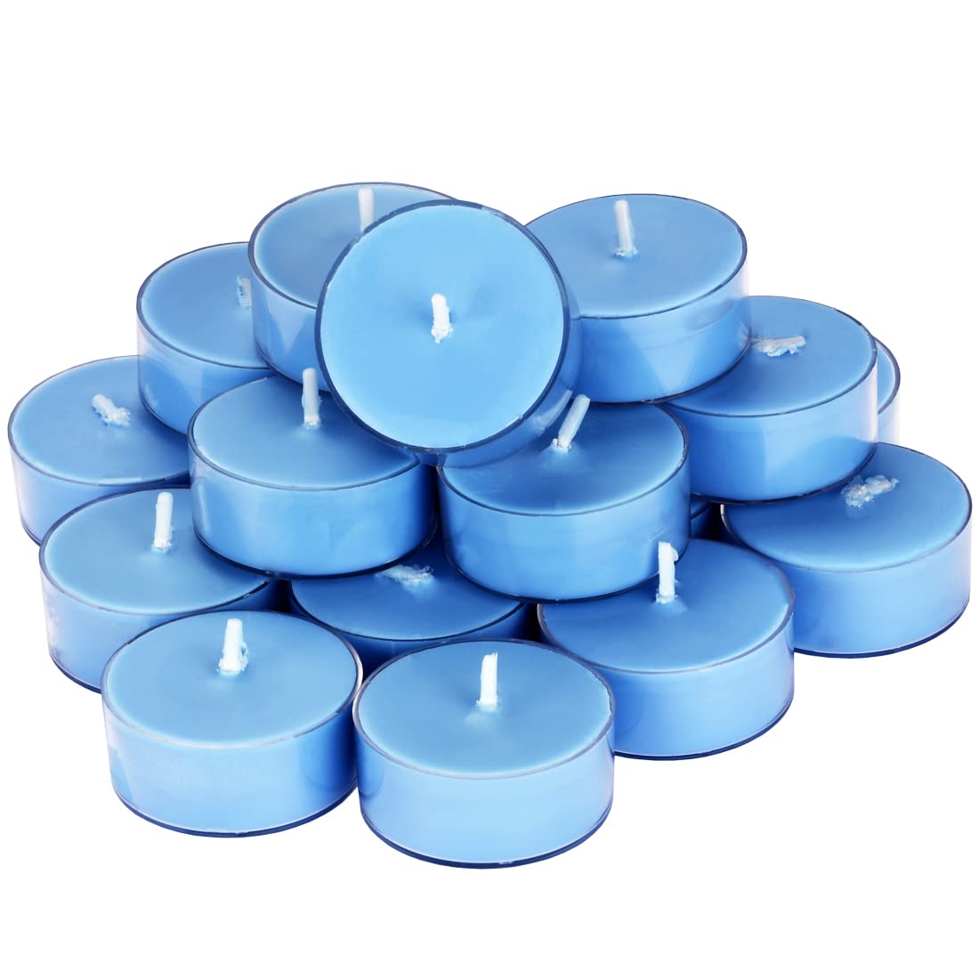 DEYBBY Natural Scented Soy Wax Tealight Candles Bulk, Romantic Rose Aromatherapy Luxury Tea Candle Set of 12-4 Hour Burn Time|Great for Valentine's Day, Birthday
