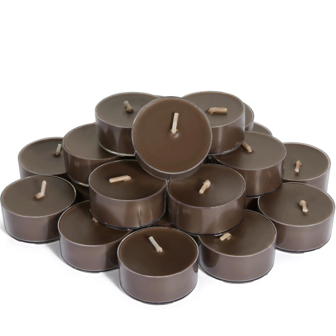 DEYBBY Natural Scented Soy Wax Tealight Candles Bulk, Romantic Rose Aromatherapy Luxury Tea Candle Set of 12-4 Hour Burn Time|Great for Valentine's Day, Birthday