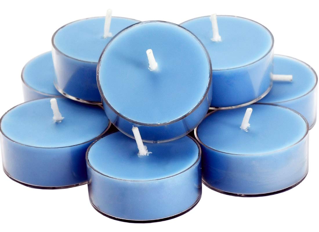 DEYBBY Natural Scented Soy Wax Tealight Candles Bulk, Romantic Rose Aromatherapy Luxury Tea Candle Set of 12-4 Hour Burn Time|Great for Valentine's Day, Birthday