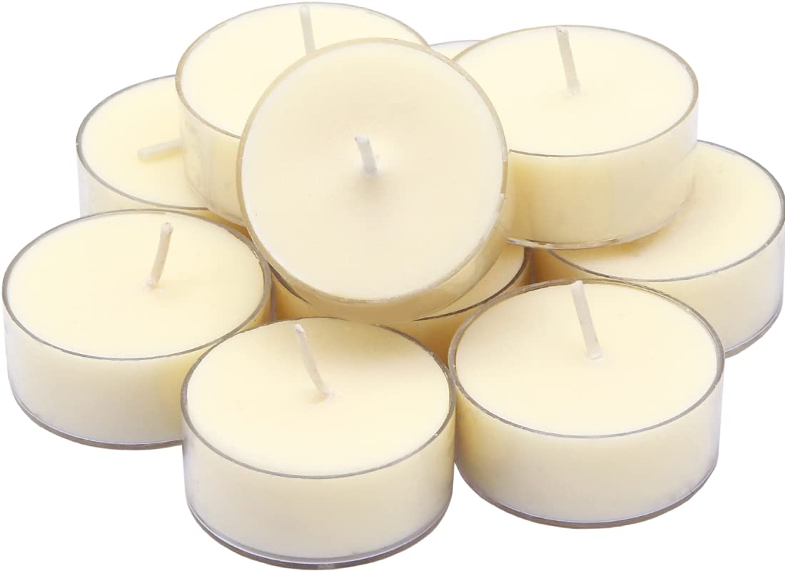 DEYBBY Natural Scented Soy Wax Tealight Candles Bulk, Romantic Rose Aromatherapy Luxury Tea Candle Set of 12-4 Hour Burn Time|Great for Valentine's Day, Birthday
