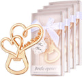 50 Packs Love Forever Bottle Openers for Wedding Favors to Guests,Bridal Shower Party Gifts, Souvenirs or Decorations with Gift Package (Love heart)