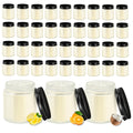 ACITHGL 36 Pcs 4oz Mini Mason Jar Candles Small Scented Candles Bulk Aromatherapy Ideal Souvenir Favors for Wedding Birthday Party (Vanilla, Lilac, Gardenia, Gold)