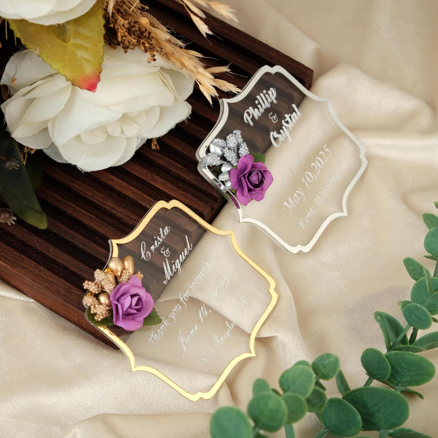 Wedding Favors Magnet for Guests Bulk 100 - Favors Magnet - Wedding Favors and Party Magnets - Pack of 10-300 - Birthday and Party Magnets - Personalized Favor Magnet - Wedding Favors - Party Favors
